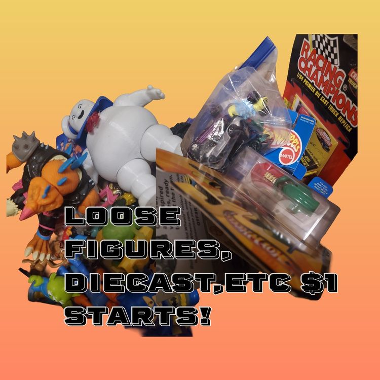 Loose Figures And Diecast Toys
